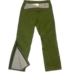 Vintage Blauer Gore Tex Rain Shell Pants Men M  Long Army Green Water Resistant